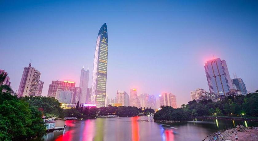 My Pleasant Hotel Shenzhen Exteriör bild